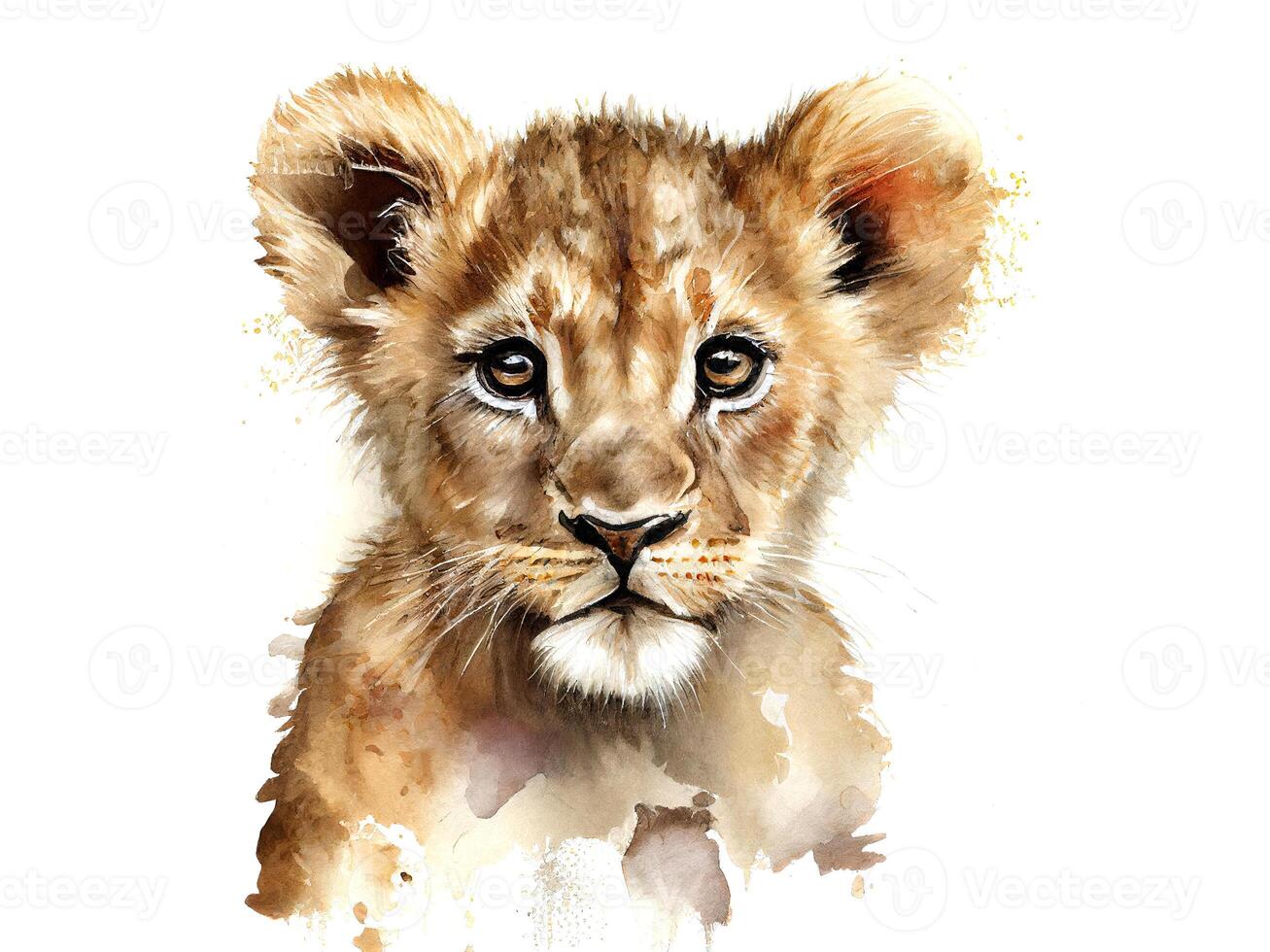 Lion baby. aesthetic photo