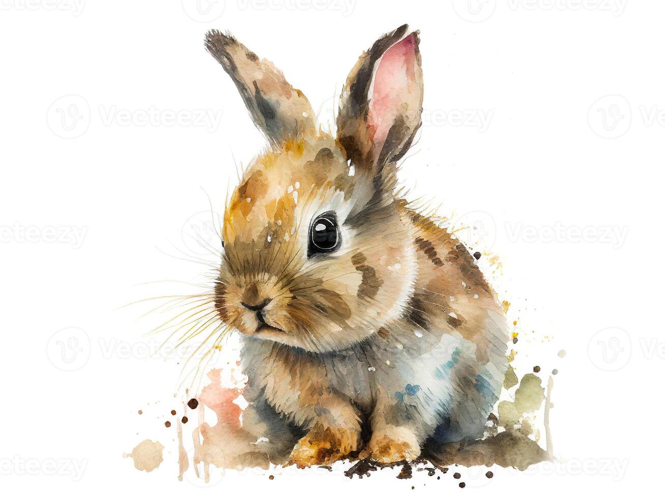 Rabbit baby. aesthetic photo
