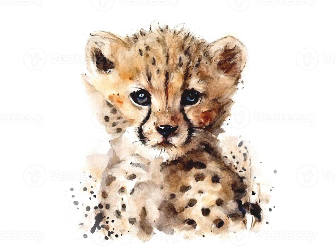 Cheetah baby. aesthetic photo