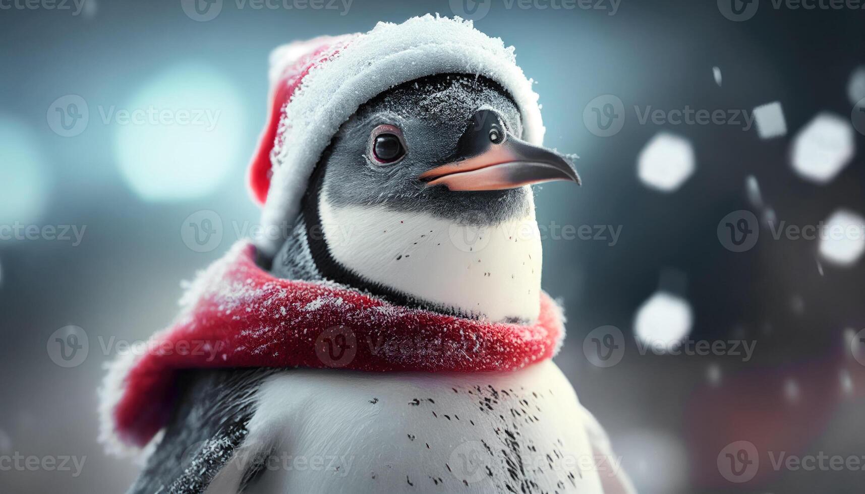 Christmas penguin. . photo