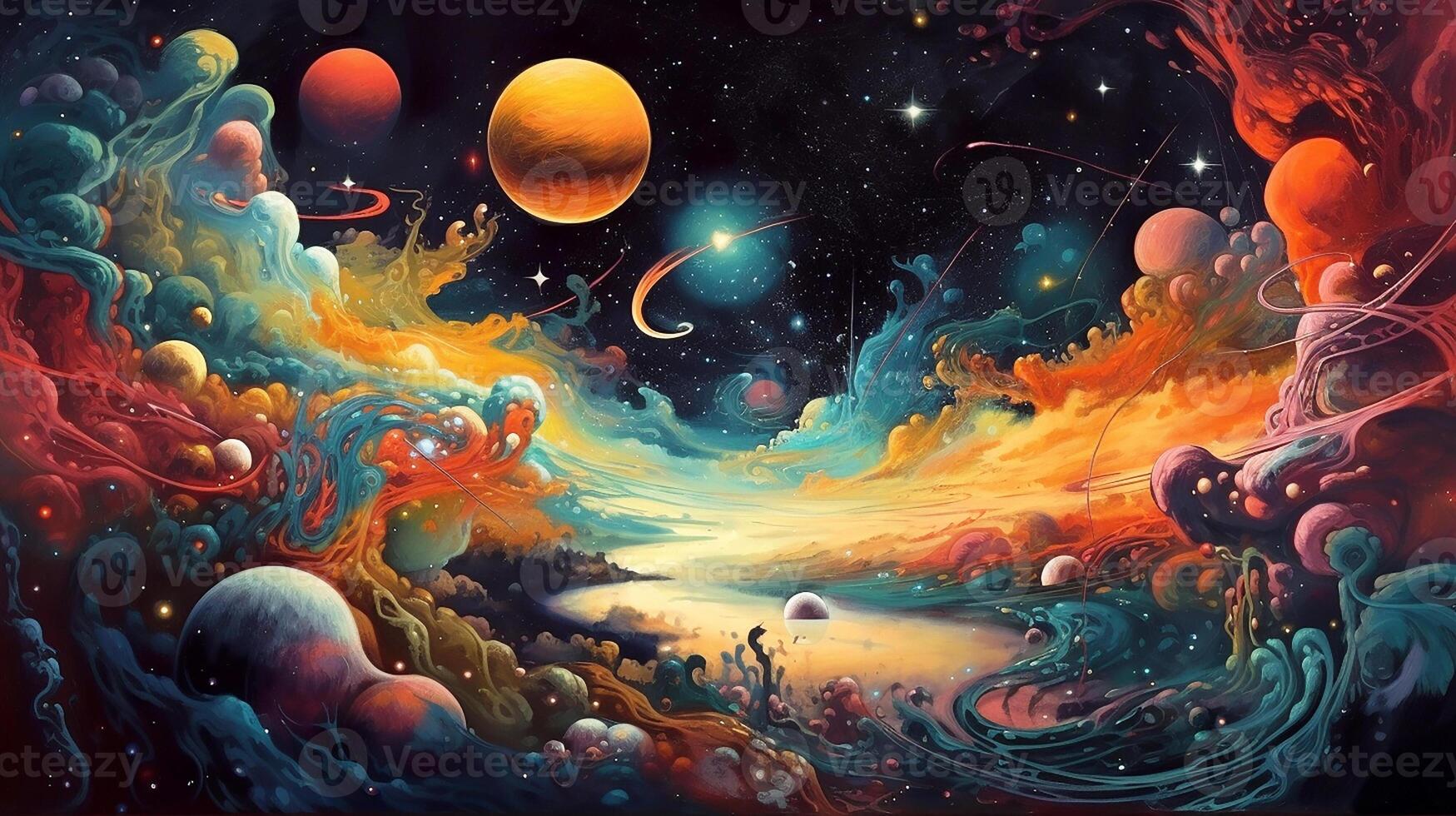Space Painting Stock Photos Images and Backgrounds for Free Download