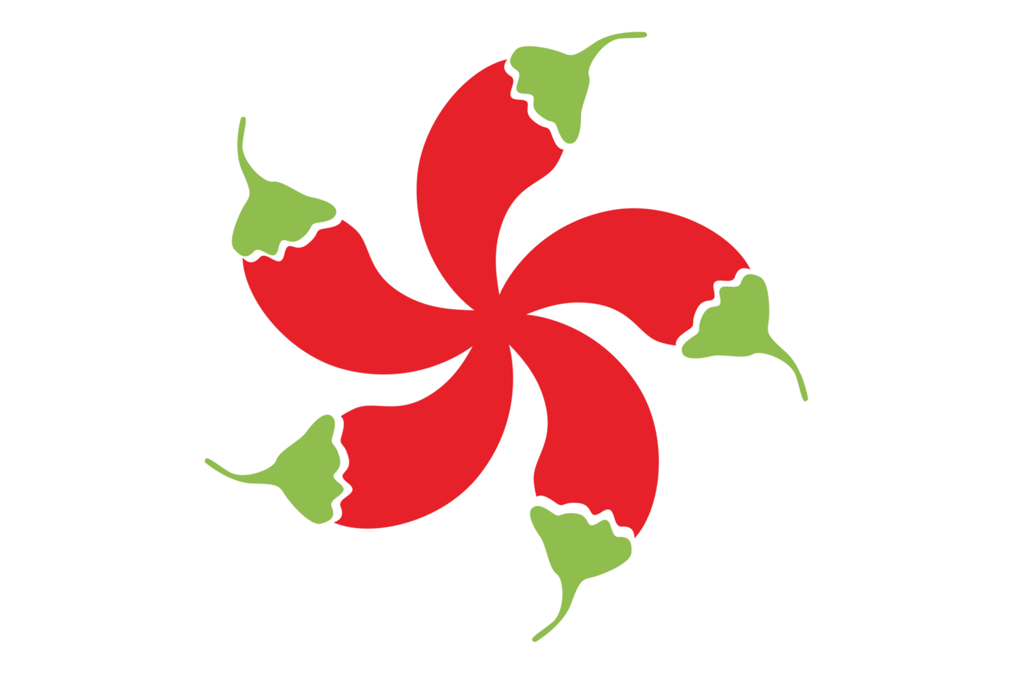 Red Chilli Logo Icon On Transparent Background png