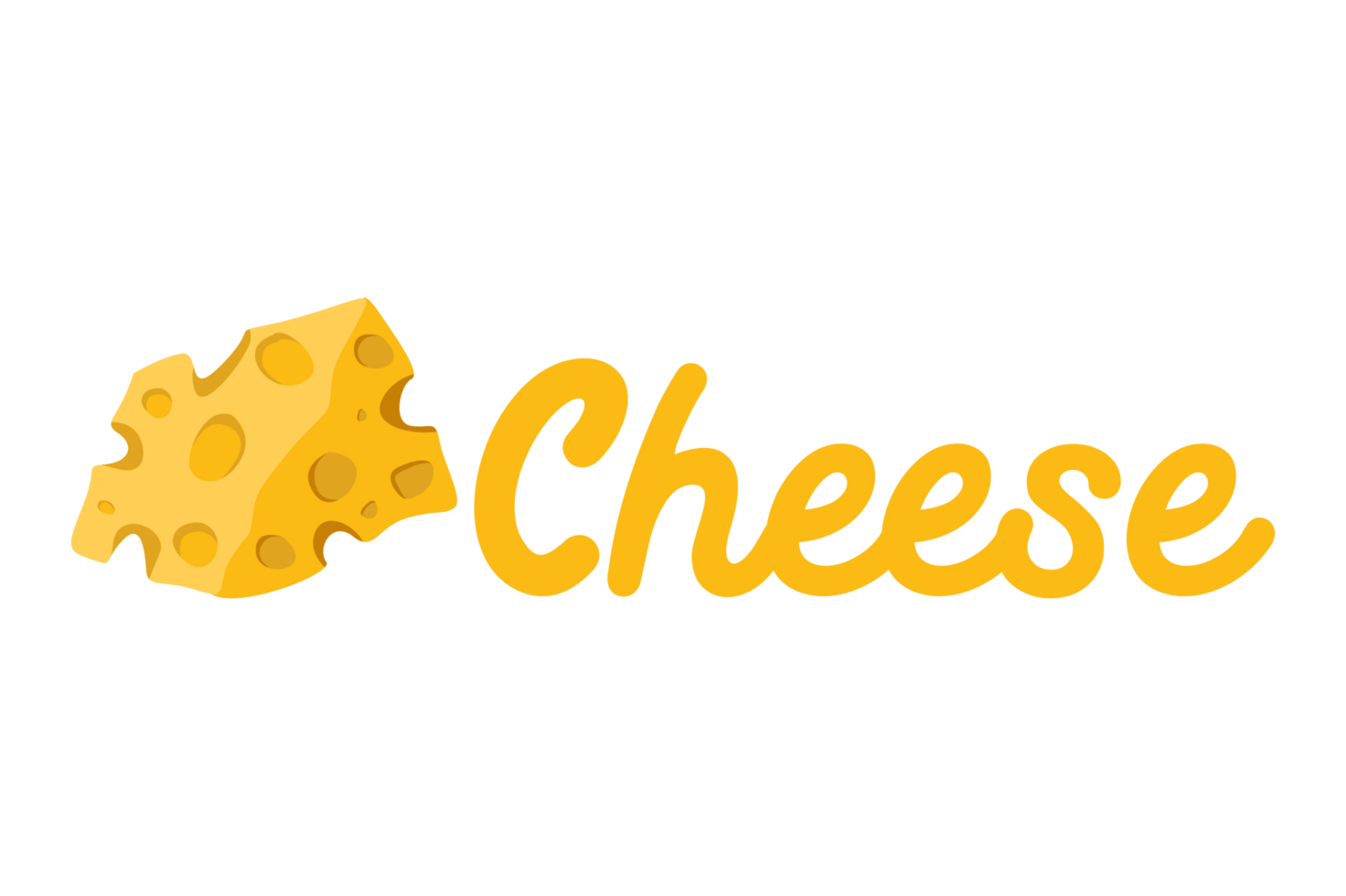 Cheese Logo Icon With Transparent Background png