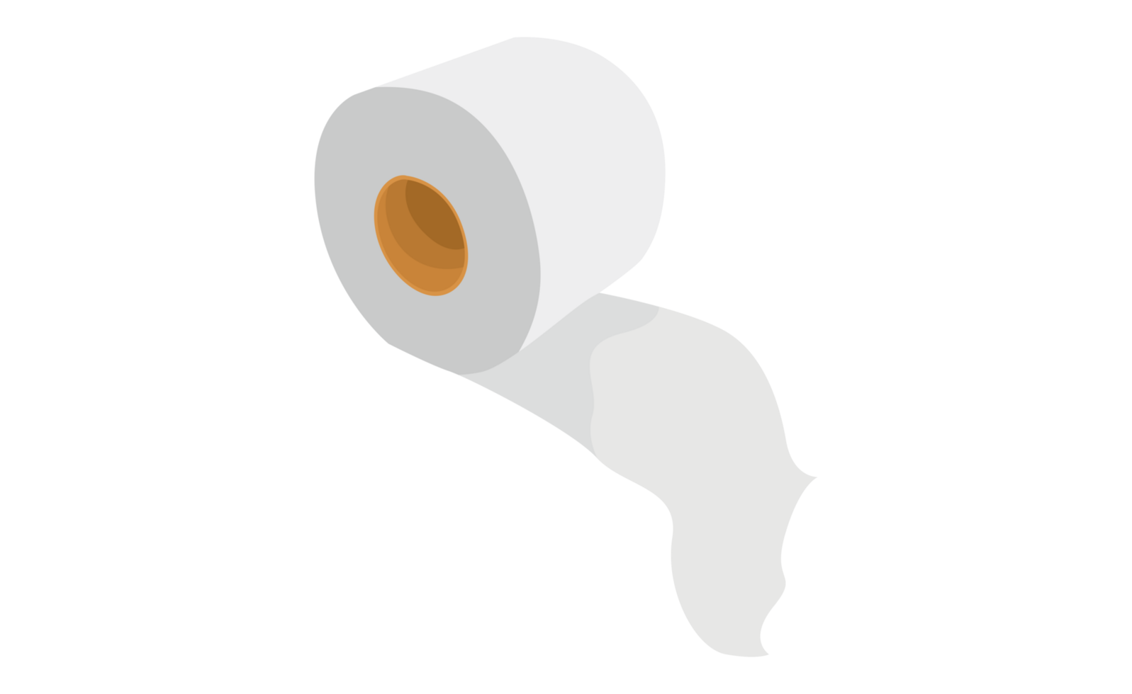Toilet Paper on a transparent background png