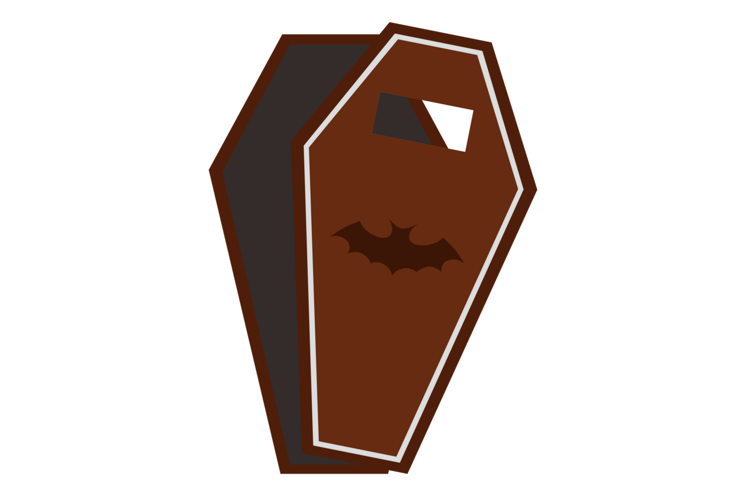 Vampire Coffin On Transparent Background png