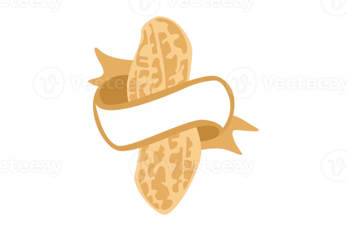 Peanut Logo Icon On Transparent Background png