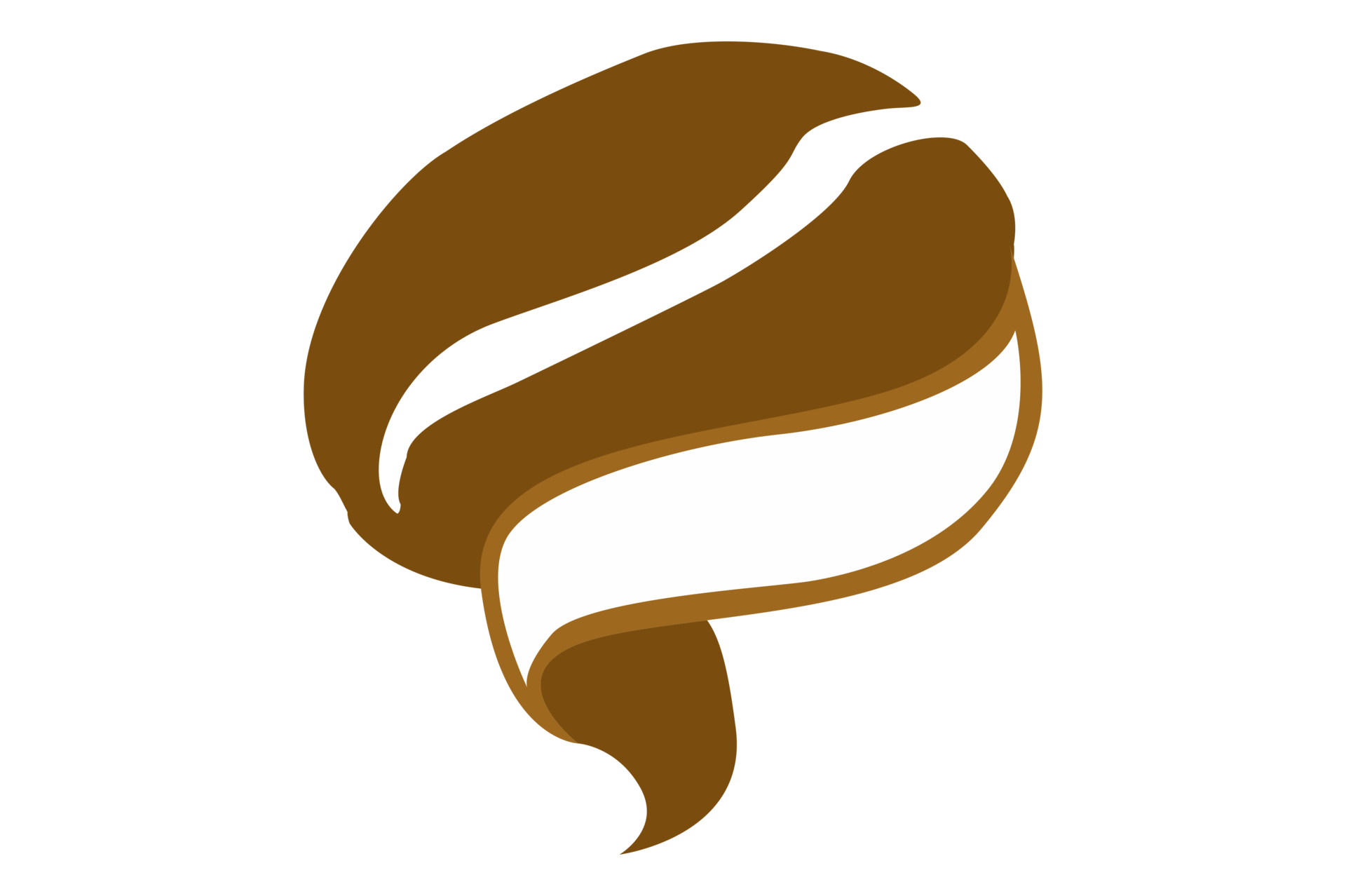 Coffee Bean Logo On Transparent Background 24033904 PNG