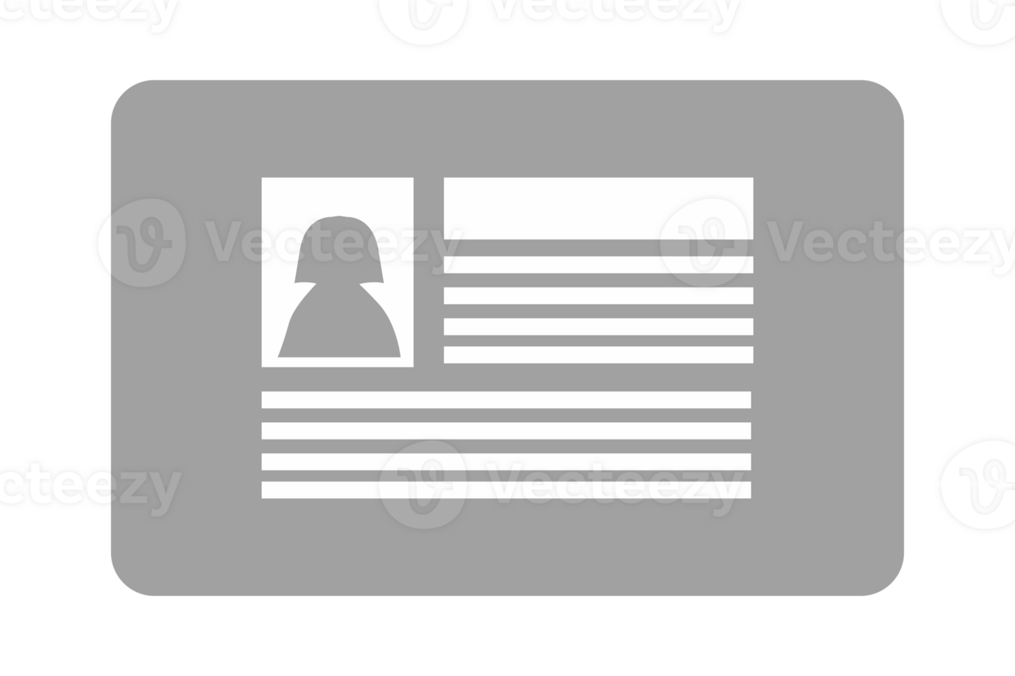 Business icon - Id Name Card With transparent Background png