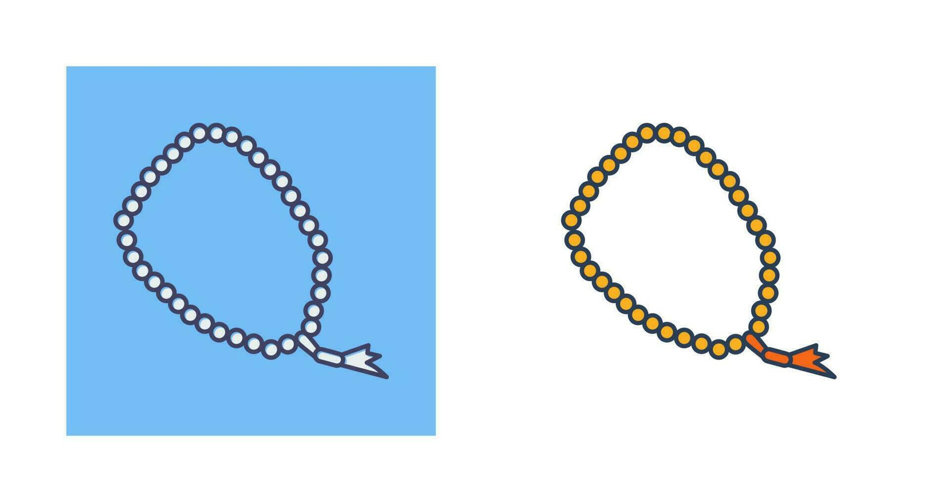 Prayer Beads Vector Icon