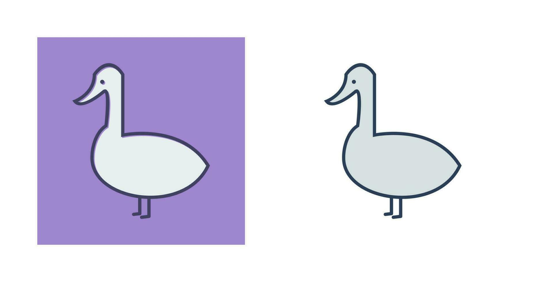 Duckling Vector Icon