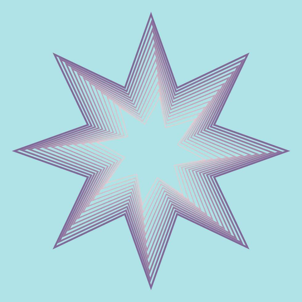 Star frame used in quality rating icons, symbols for rating symbols and icon vector
