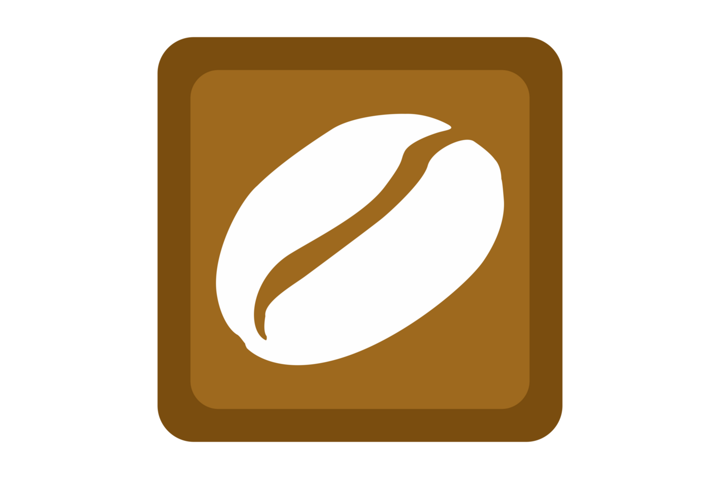 Coffee Bean Logo On Transparent Background 24034986 PNG coffee-bean-logo-on-transparent-background-24034986-png