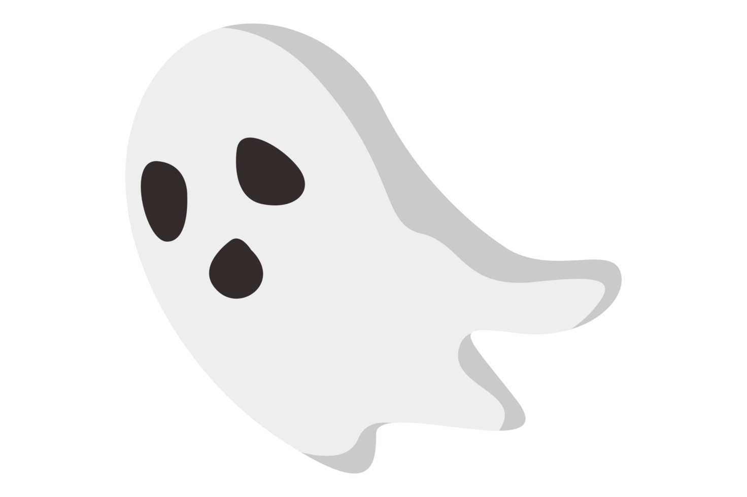 Cute Halloween Ghost With Transparent Background 24035066 PNG
