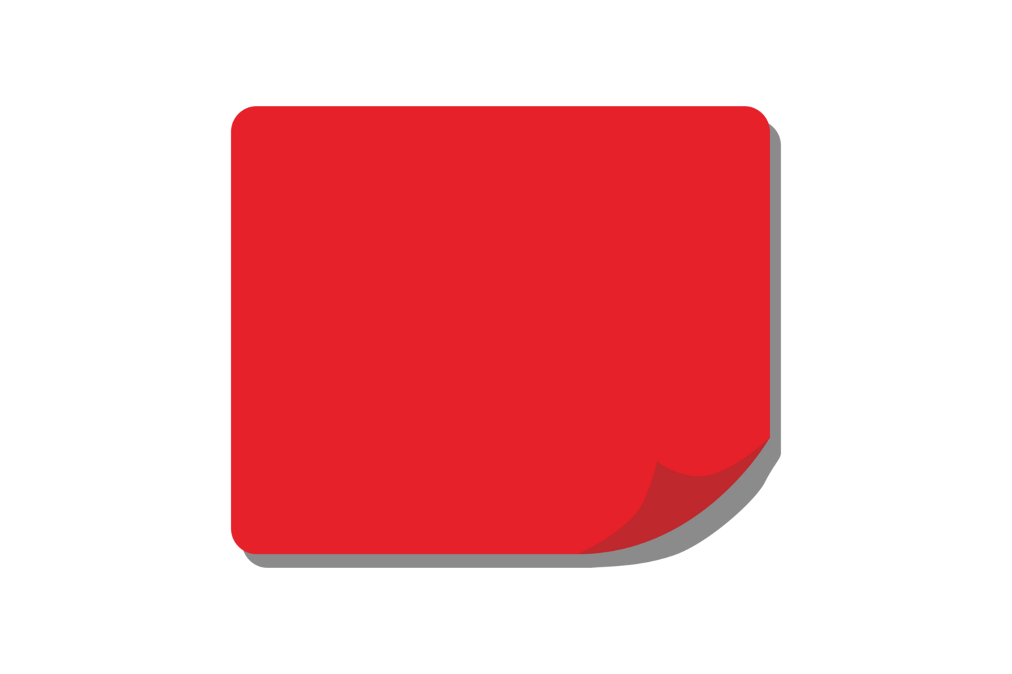 Blank Red Label Tag Sale With Transparent Background png