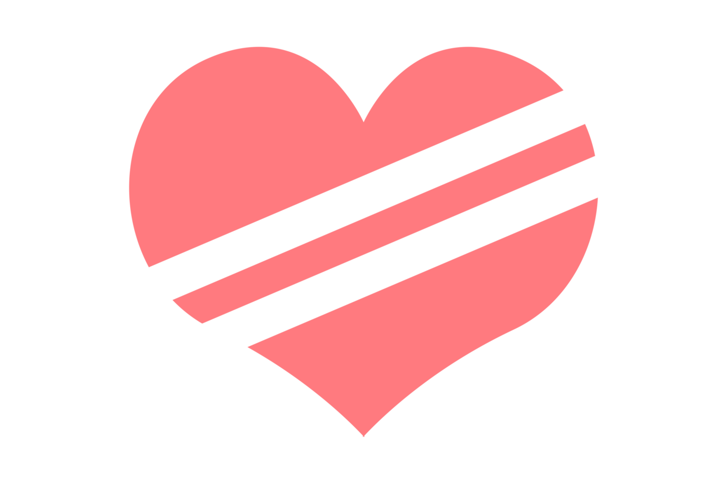 Simple Valentine Love With Transparent Background png