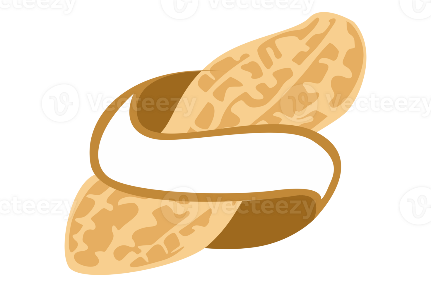 Peanut Logo Icon On Transparent Background png
