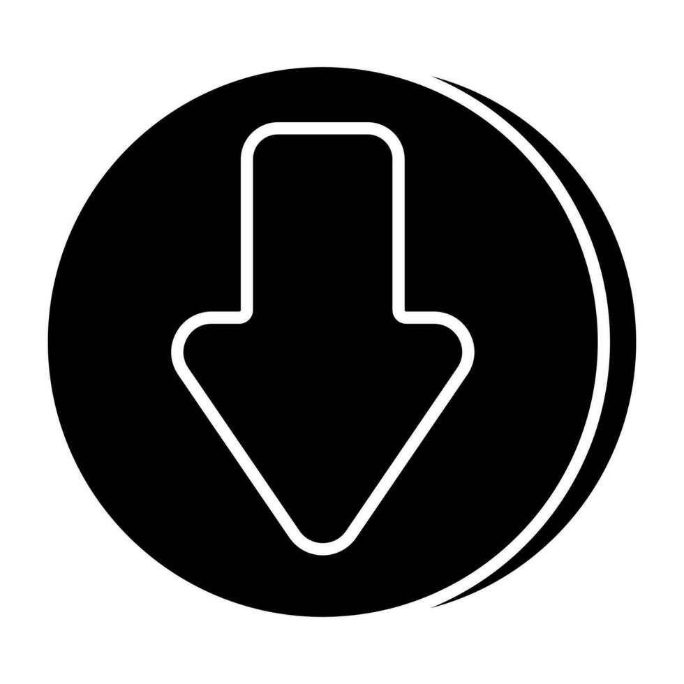 A Solid Design Of Downward Arrow 24035470 Vector Art At Vecteezy a-solid-design-of-downward-arrow-24035470-vector-art-at-vecteezy