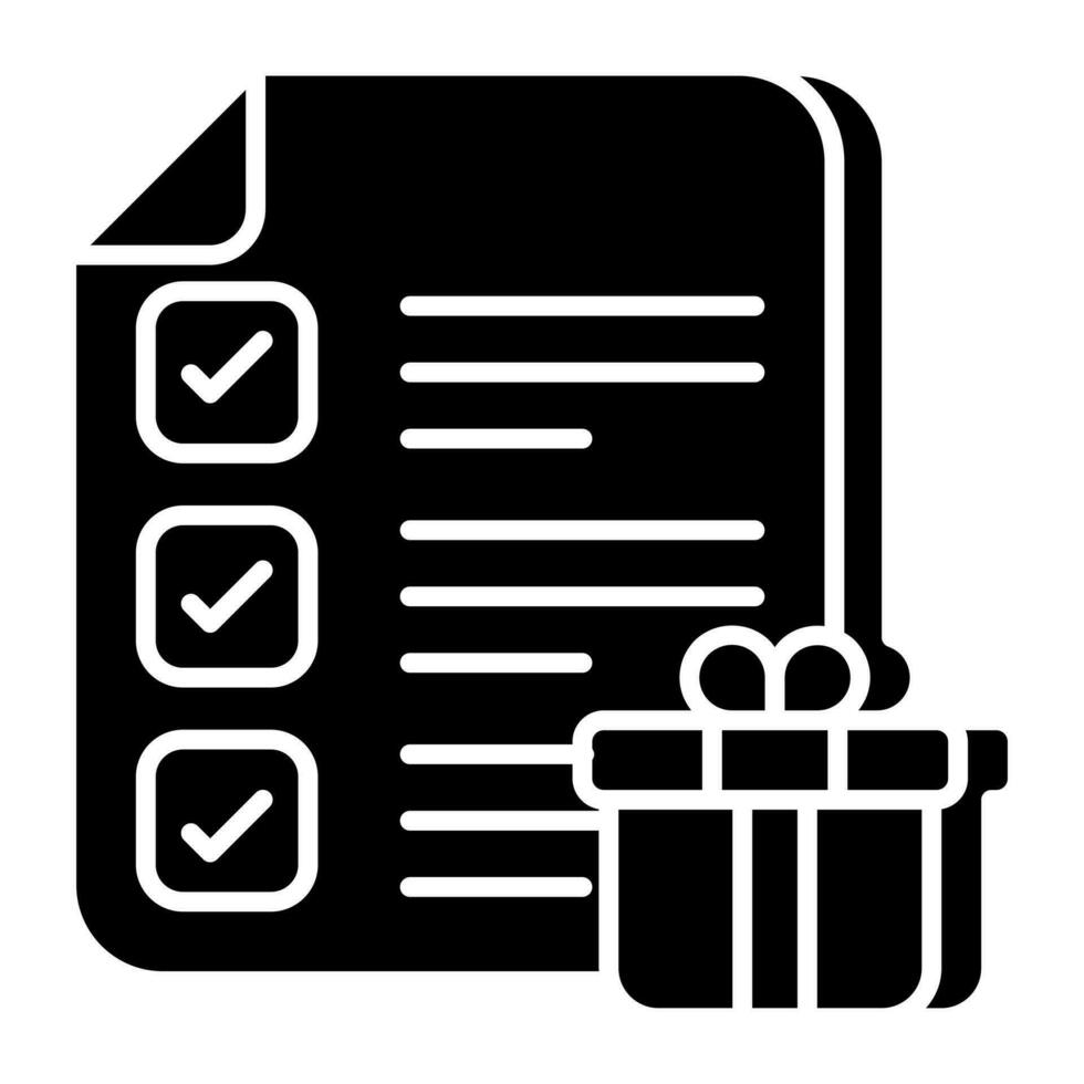 Perfect design icon of checklist vector