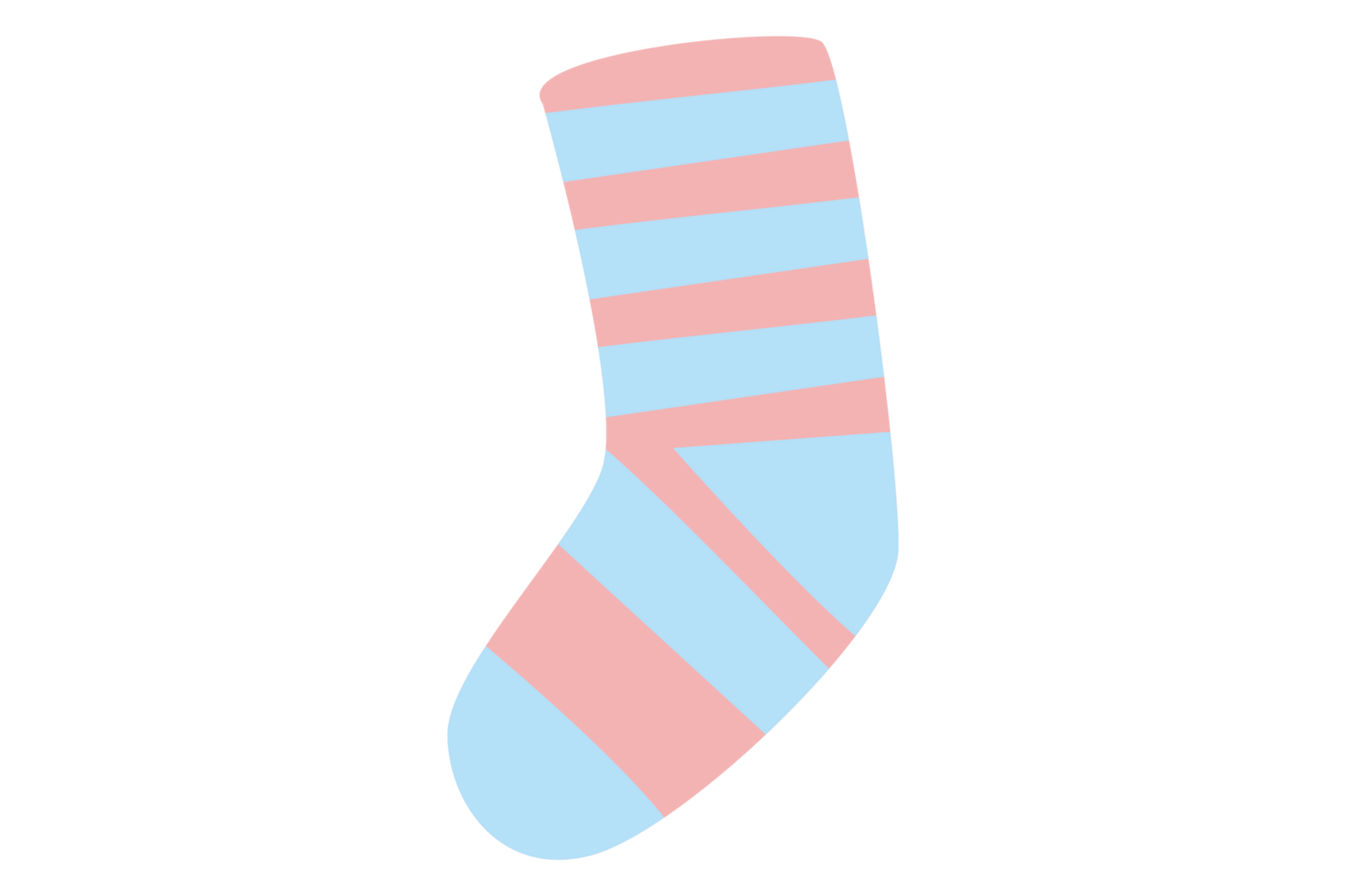 Patterned Socks On Transparent Background png