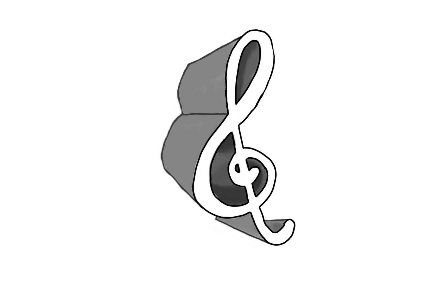 Music Tone Icon On Transparent Background png