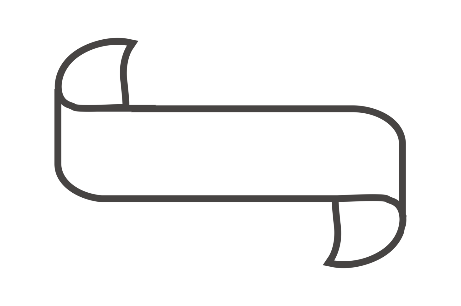White Celebration Flag With Transparent Background png