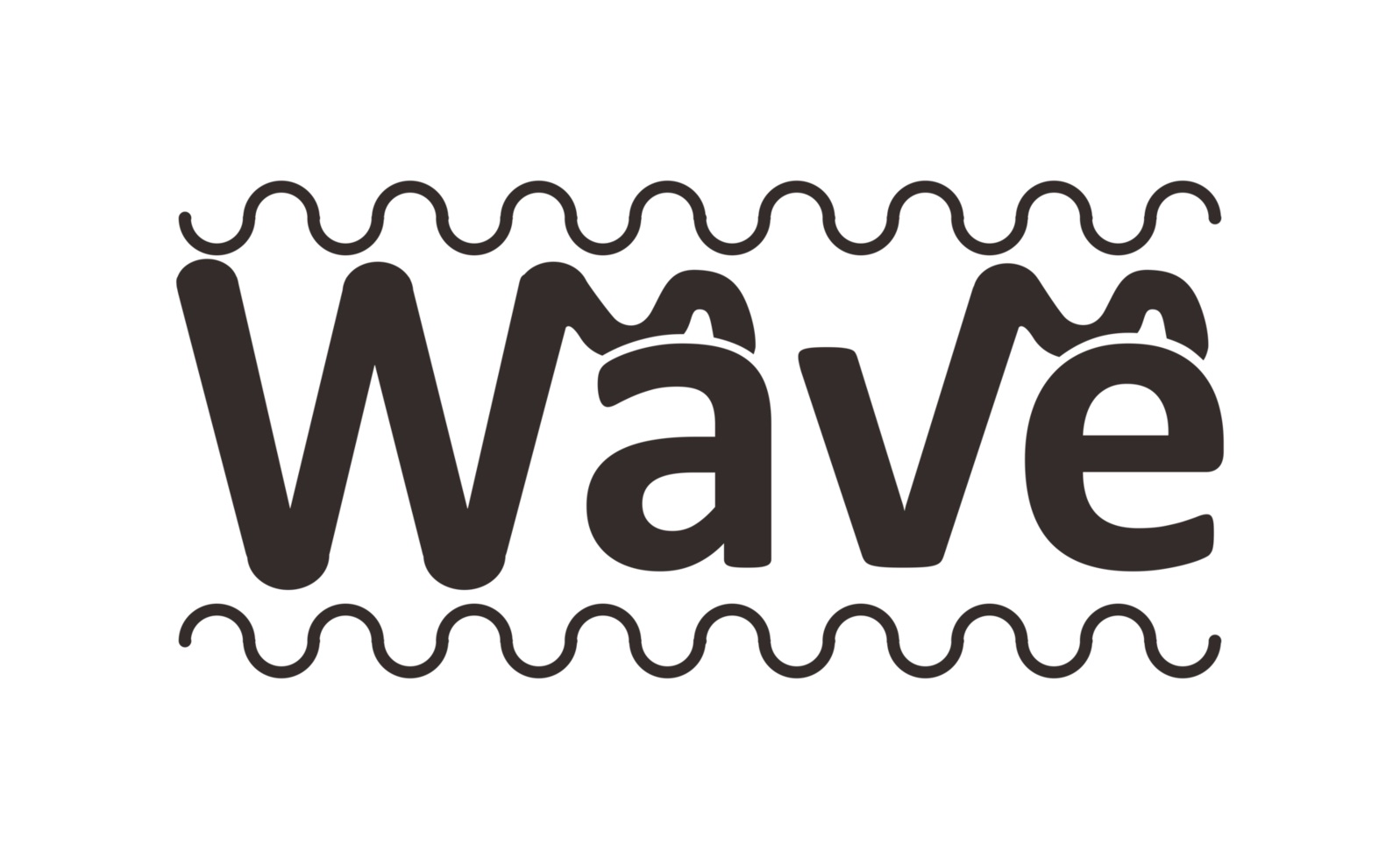 Wave - Word On Transparent Background 24036542 PNG