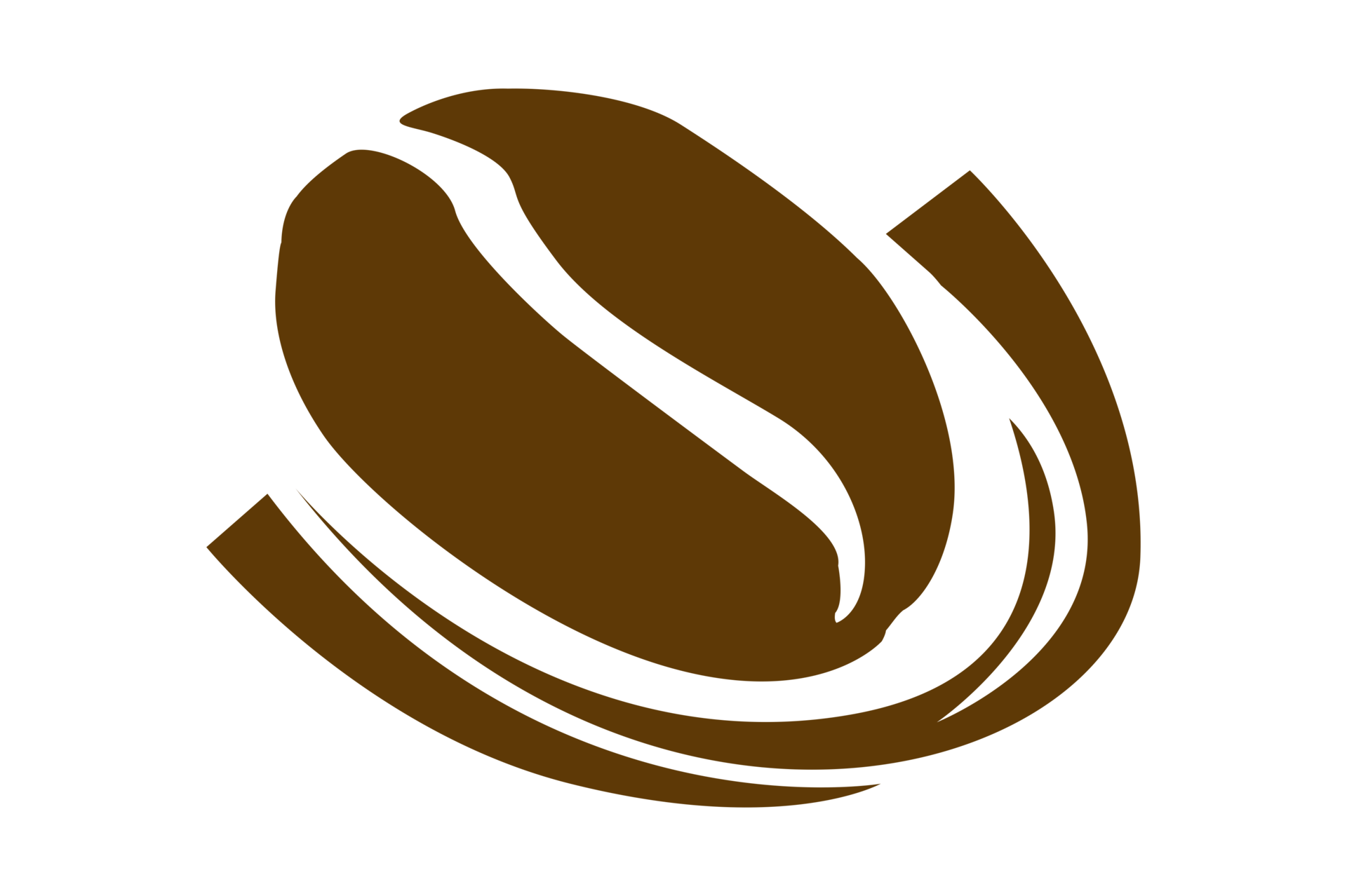 Coffee Bean Logo On Transparent Background 24036551 PNG