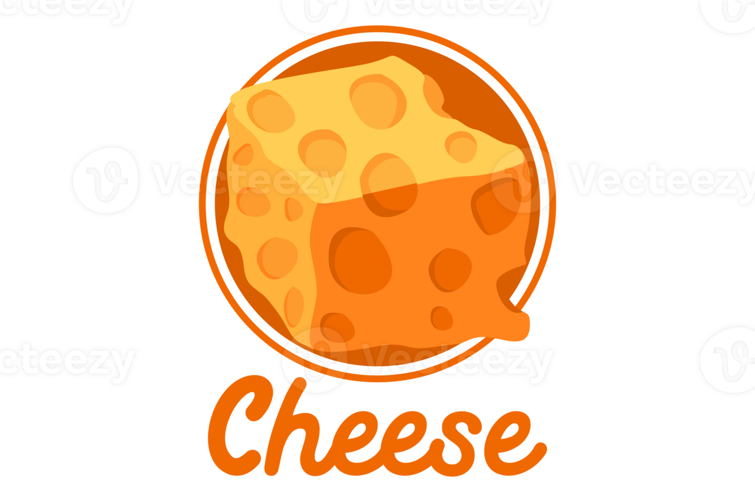 Cheese Logo Icon With Transparent Background 24036586 PNG
