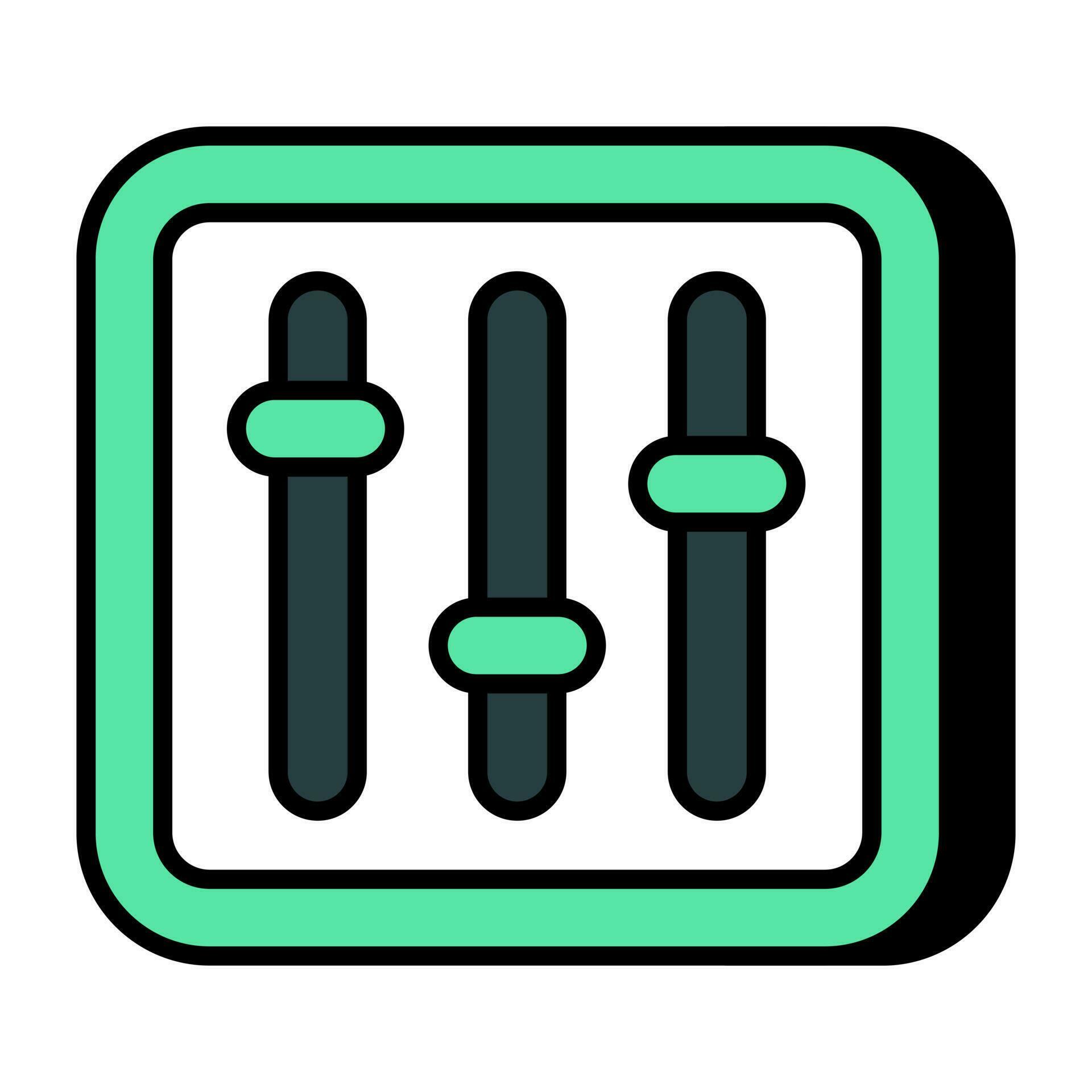 An editable design icon of volume equalizer 24036604 Vector Art at Vecteezy