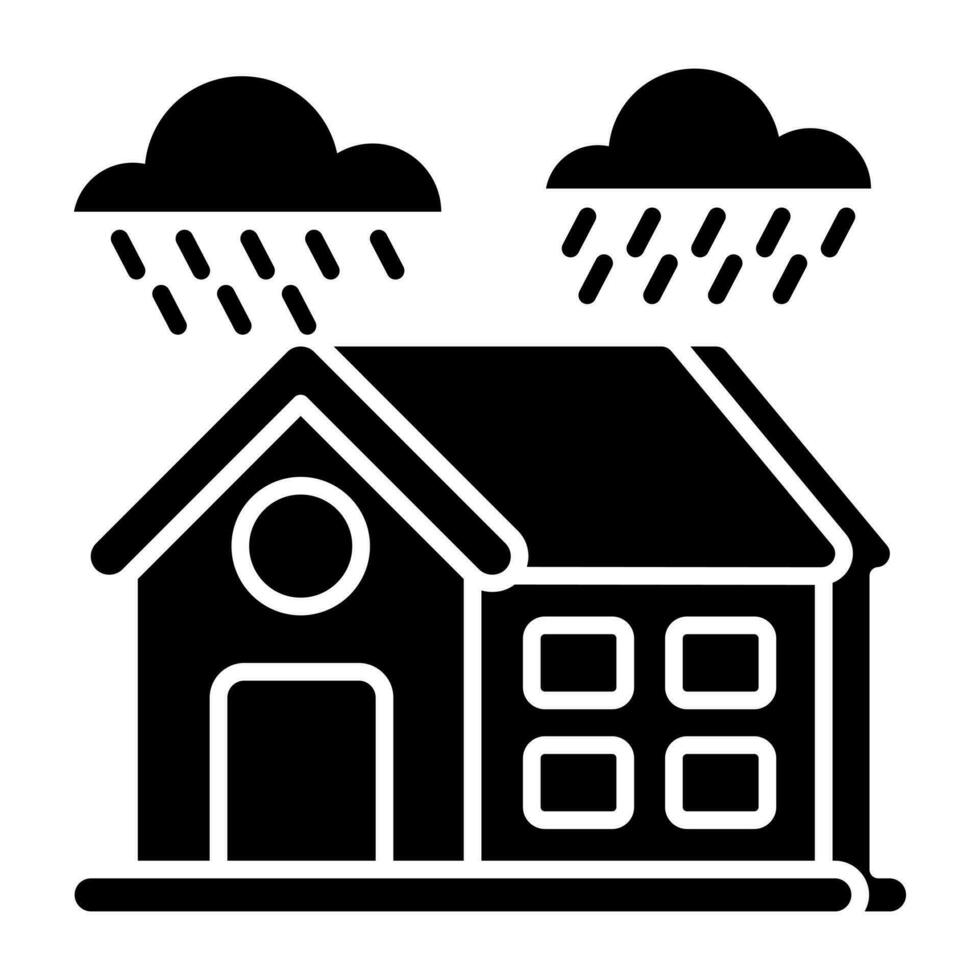 Rainfall icon in perfect design vector