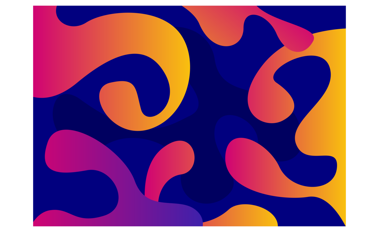 Abstract Squirt and Splash Gradient Fluid Background png