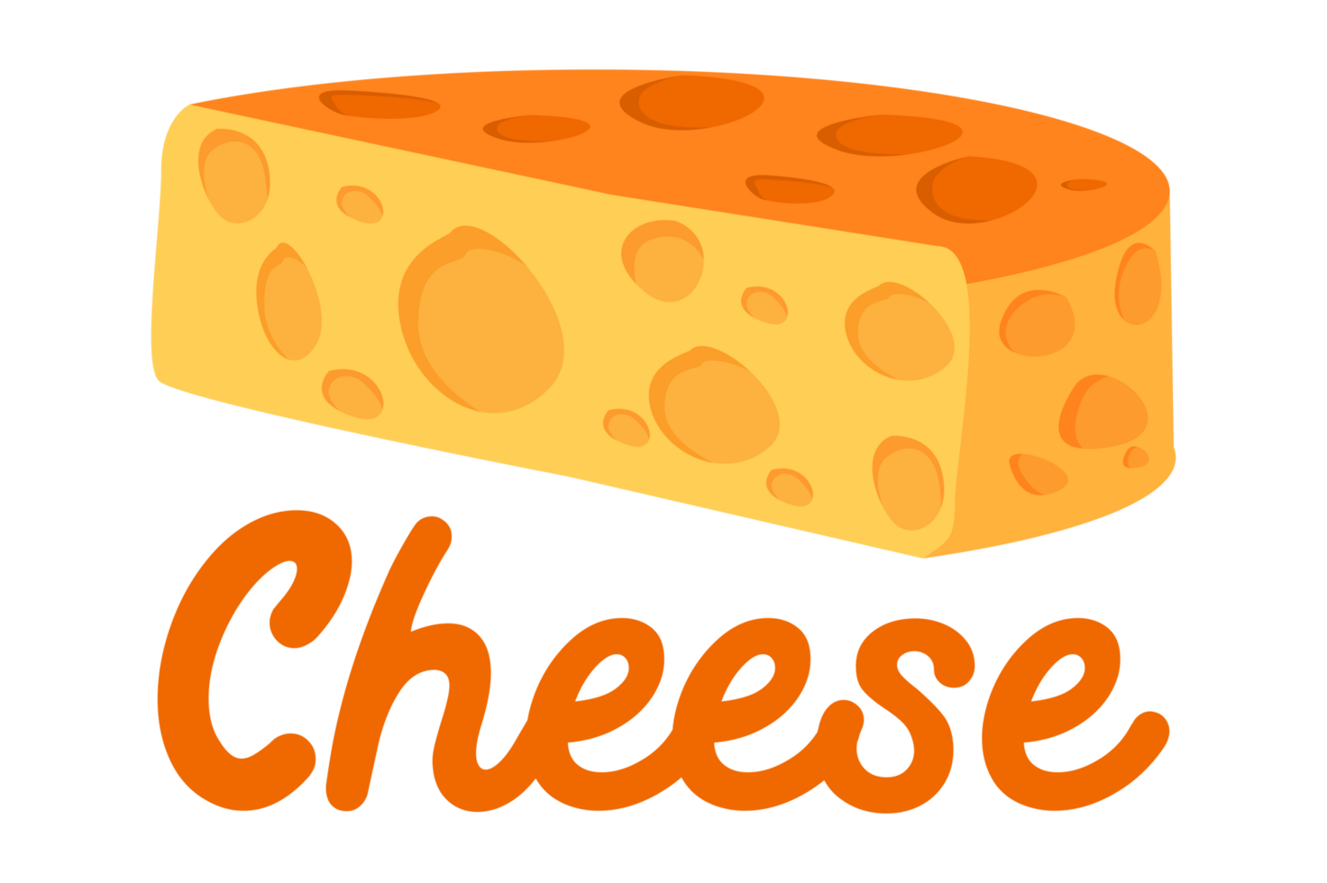 Käse Logo Symbol mit transparent Hintergrund png