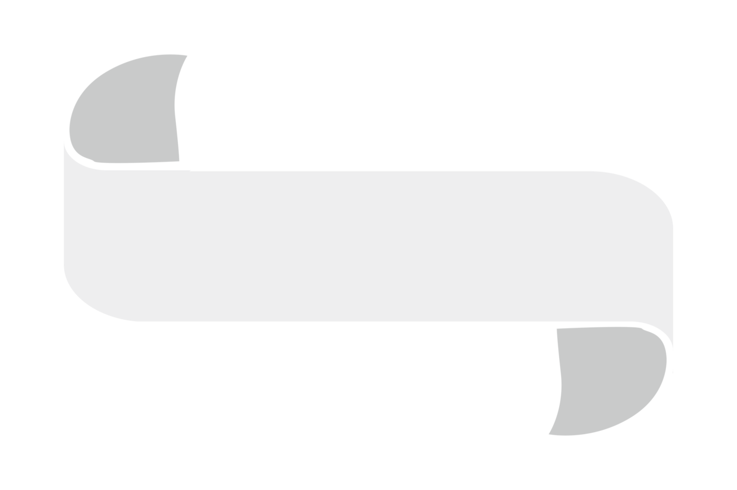Grey Celebration Flag With Transparent Background png