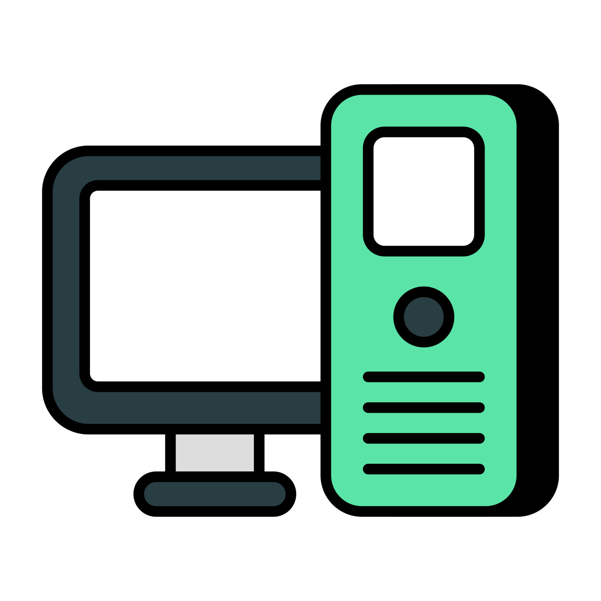 Trendy vector design of computer 24037326 Vector Art at Vecteezy