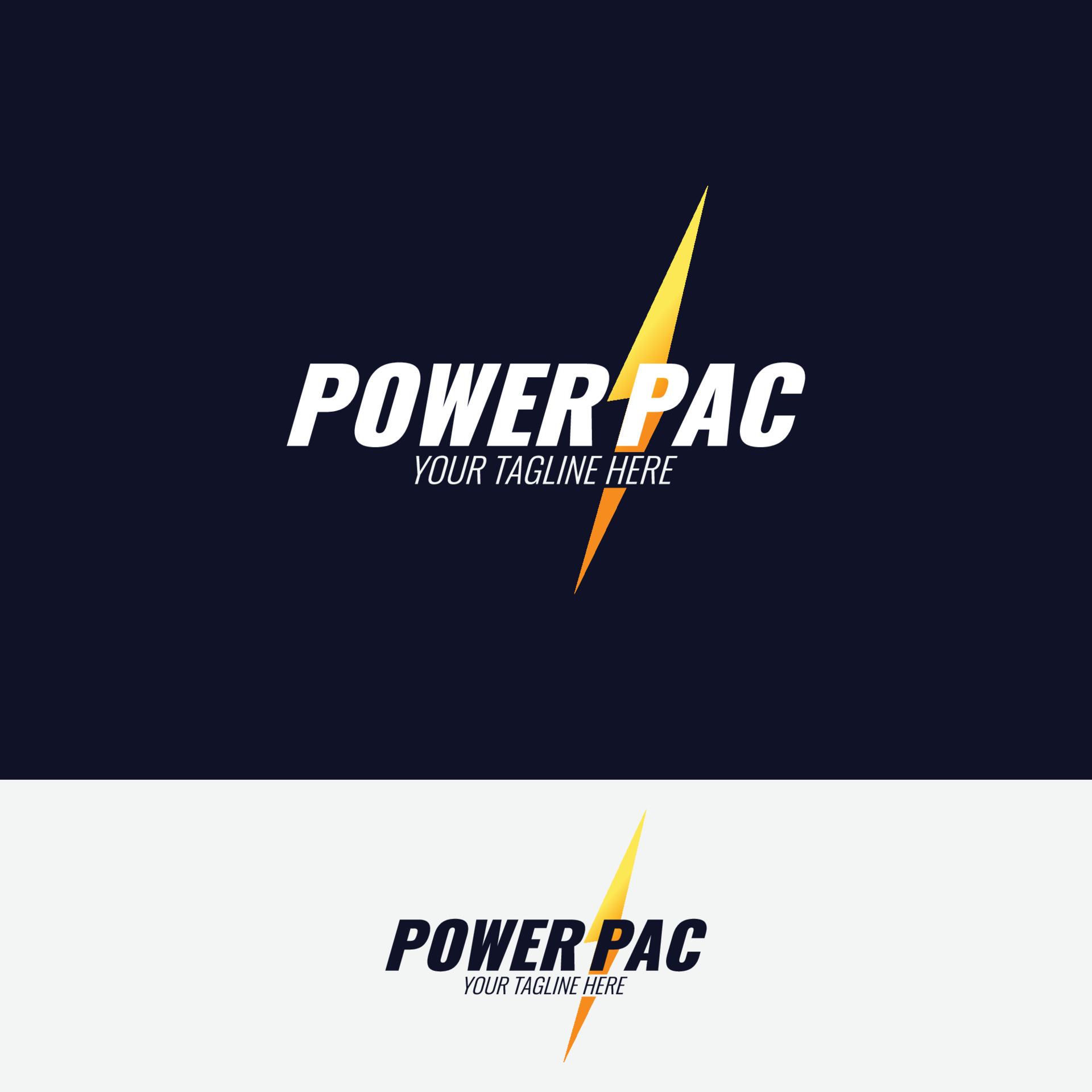 Electrical Electric Power Company Logo Design Template Power Pac Logo electrical-electric-power-company-logo-design-template-power-pac-logo