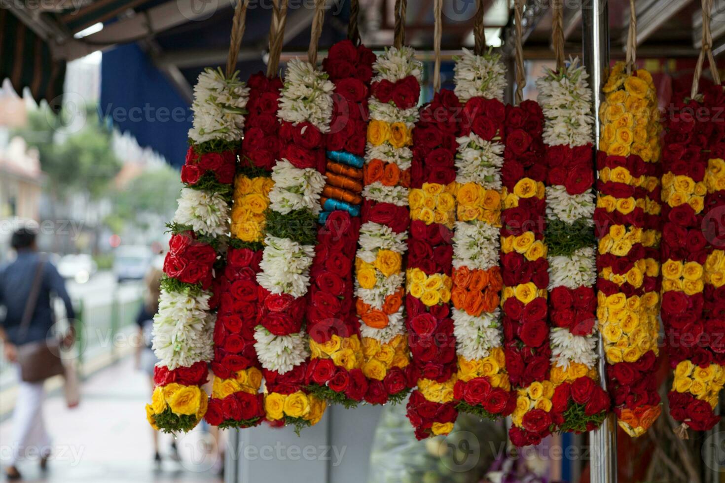 Floral garlands for sale photo