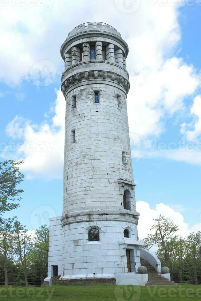 Lookout Tower at Owl Mountains in Poland photo