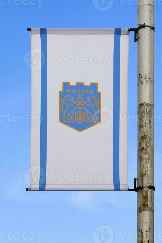 Banner of the city of Varna photo