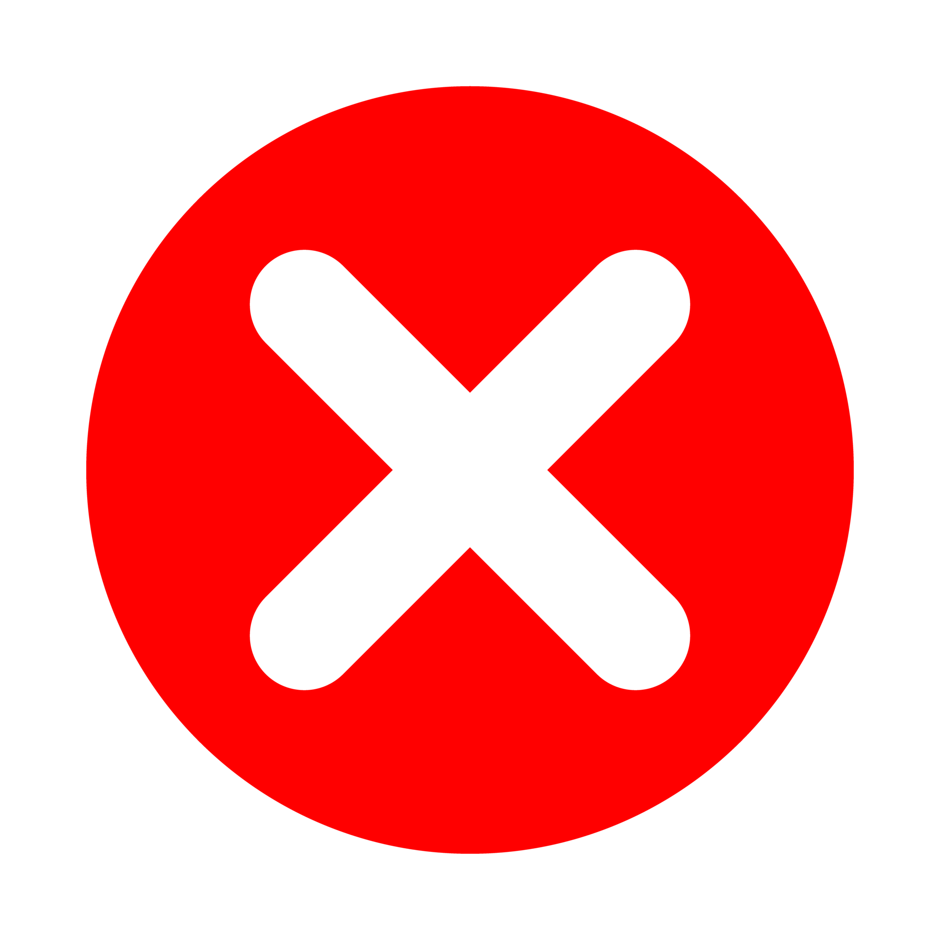 Red x transparent png 24039091 png