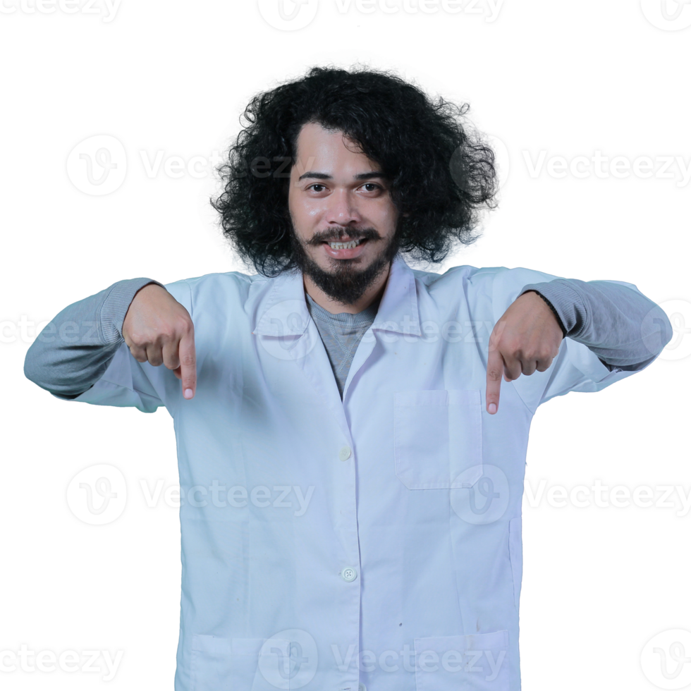 asian male scientist expression png