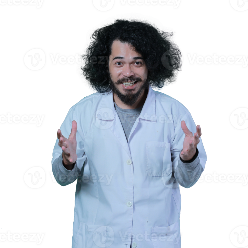 asian male scientist expression png