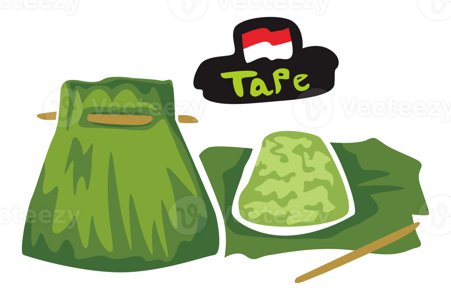 Indonesian Food - Tape On Transparent Background png