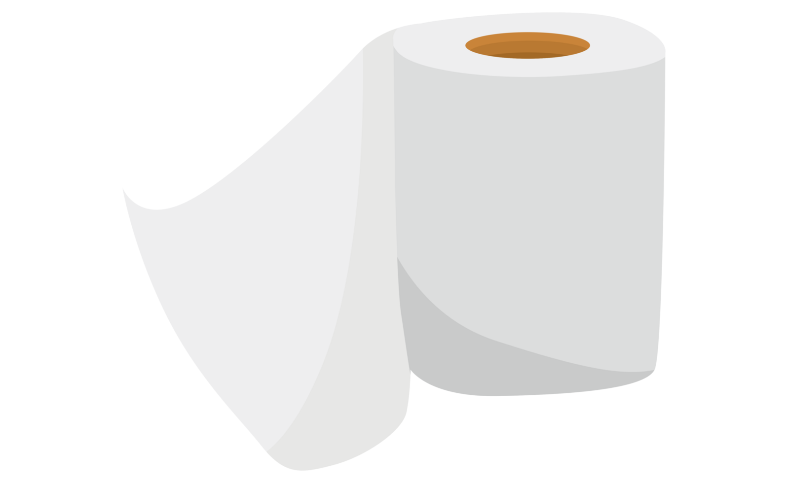 toilette papier sur une transparent Contexte png