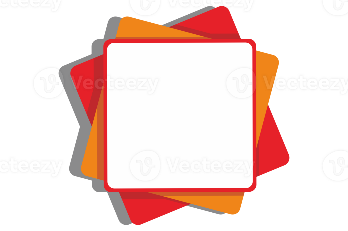 Blank Red Label Tag Sale With Transparent Background png