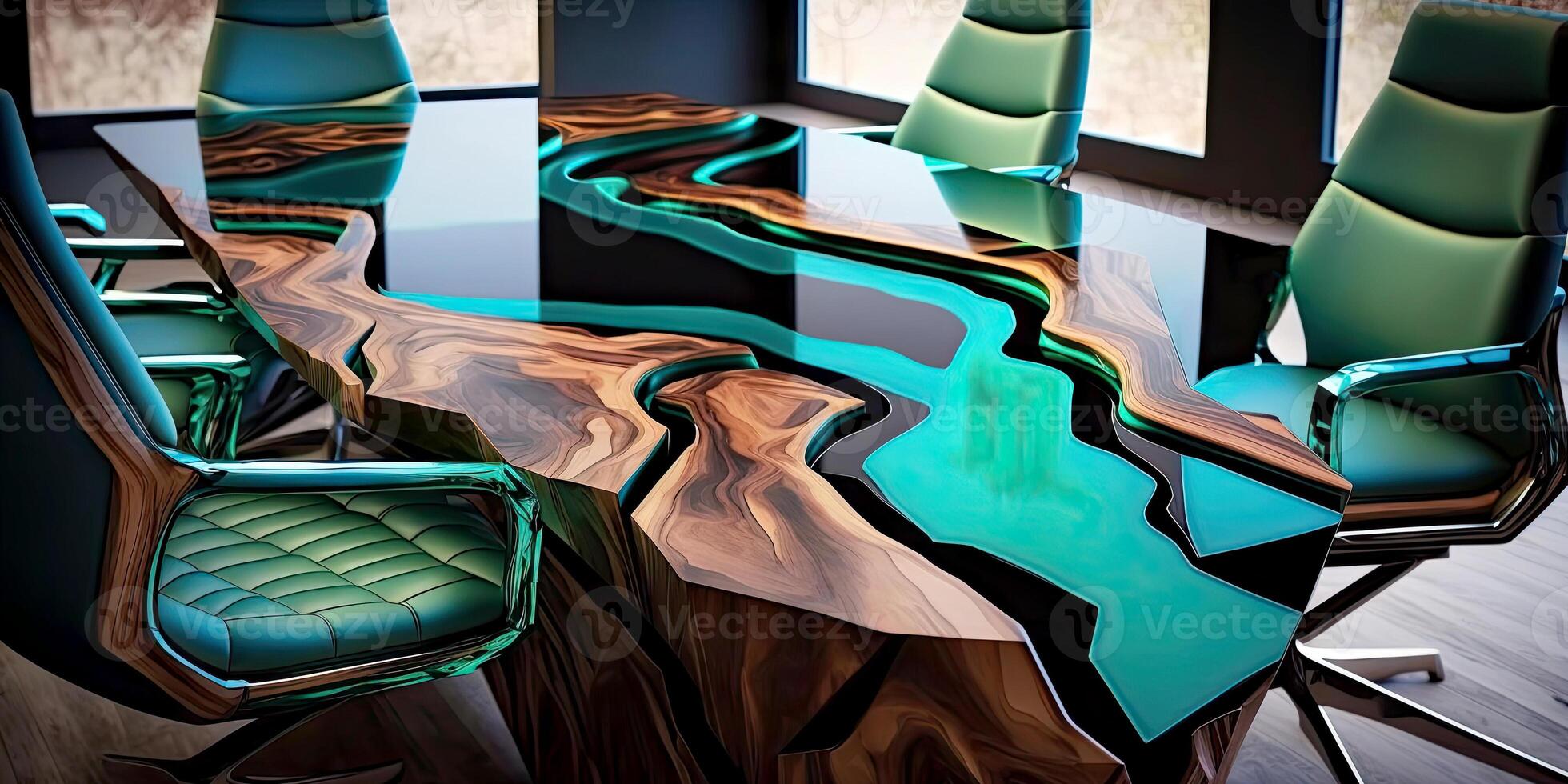 Modern office interior design . Contemporary workspace for creative business. image. photo