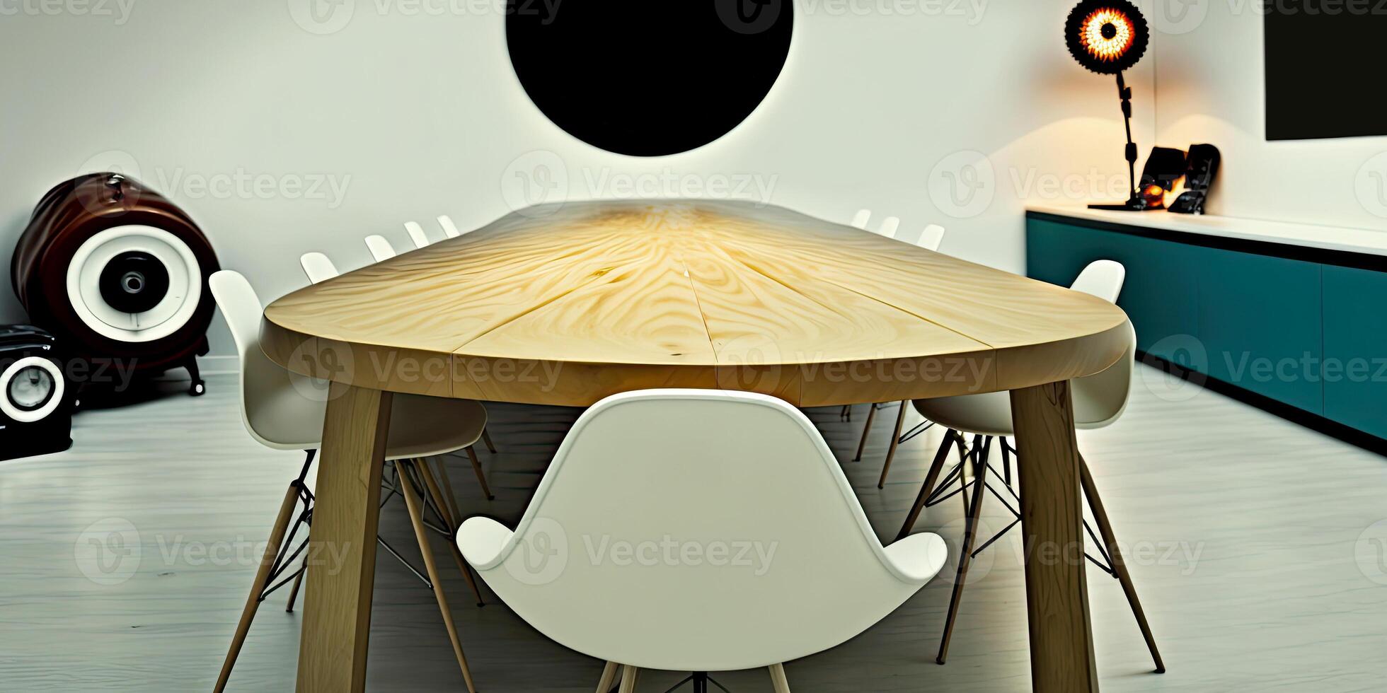 Modern office interior design . Contemporary workspace for creative business. image. photo