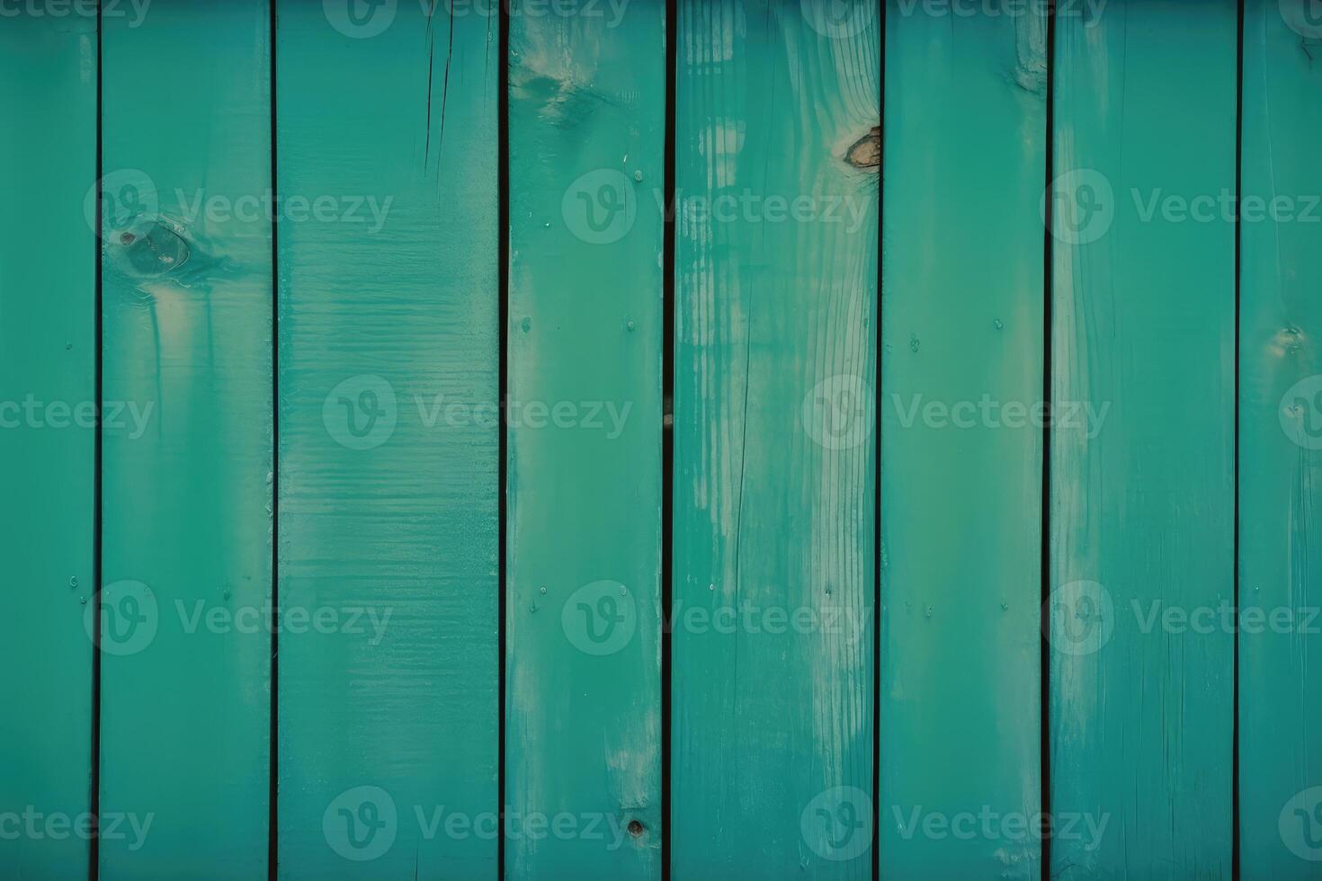 Top View of Green Painted Wooden or Plank Texture Background, . photo