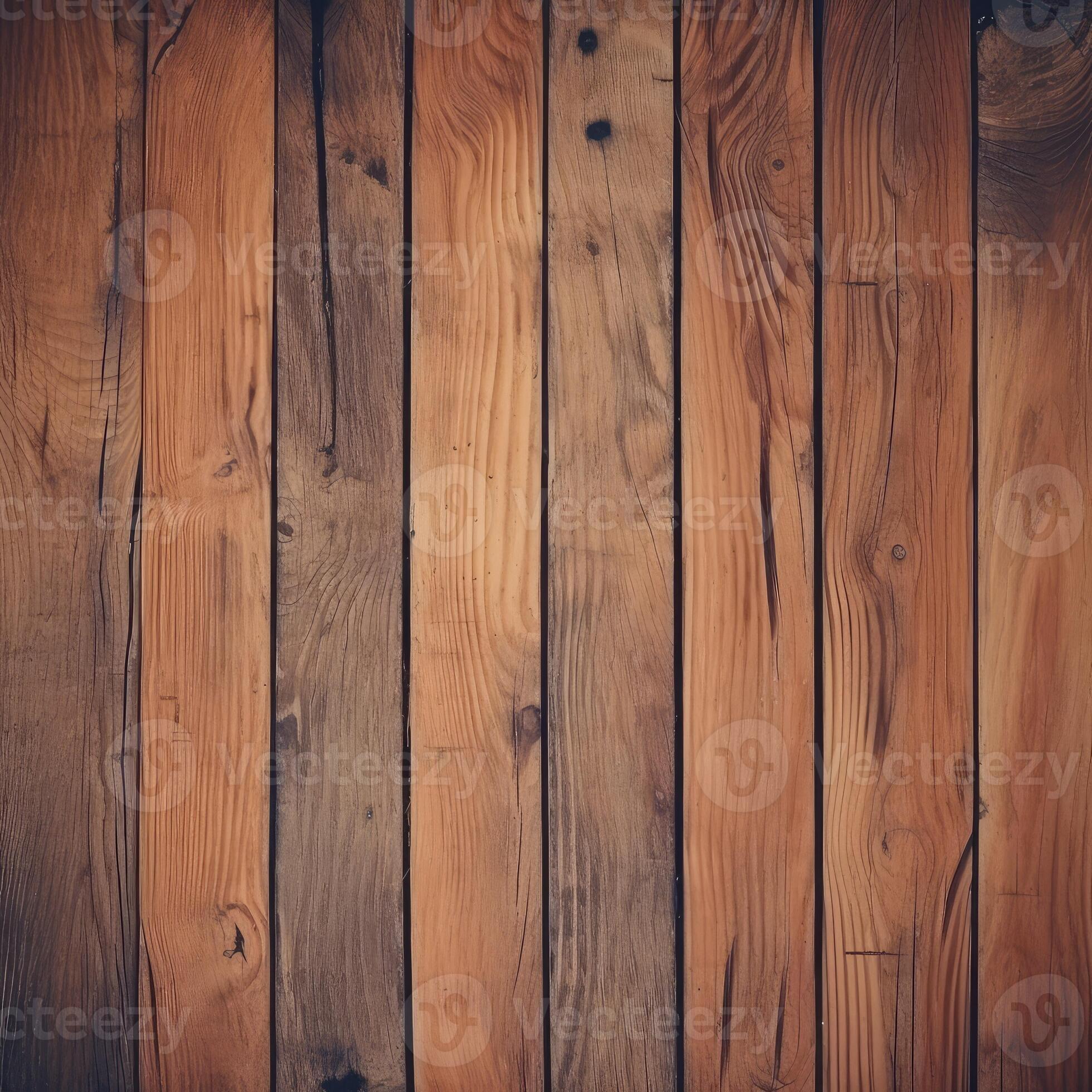 Top View of Natural Old Wood Texture In High Resolution Used Office and