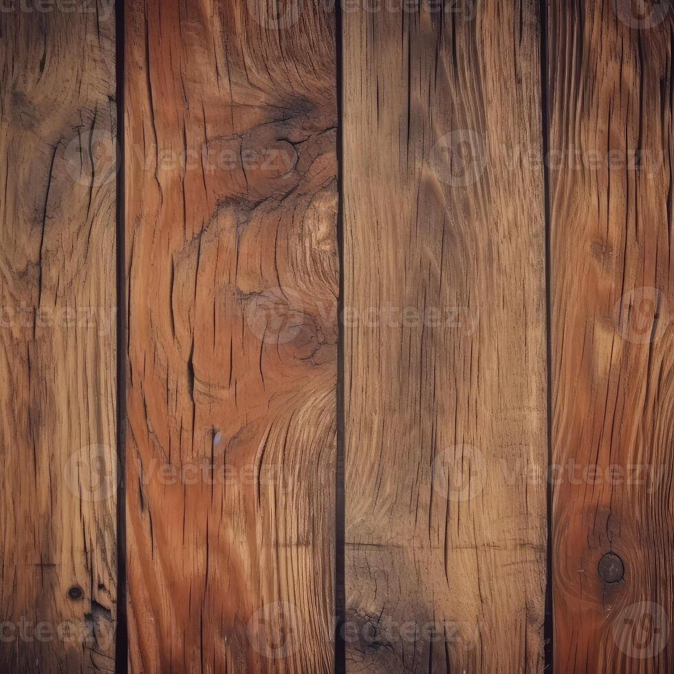 Top View of Natural Old Wood Texture In High Resolution Used Office and Home Furnishings, . photo