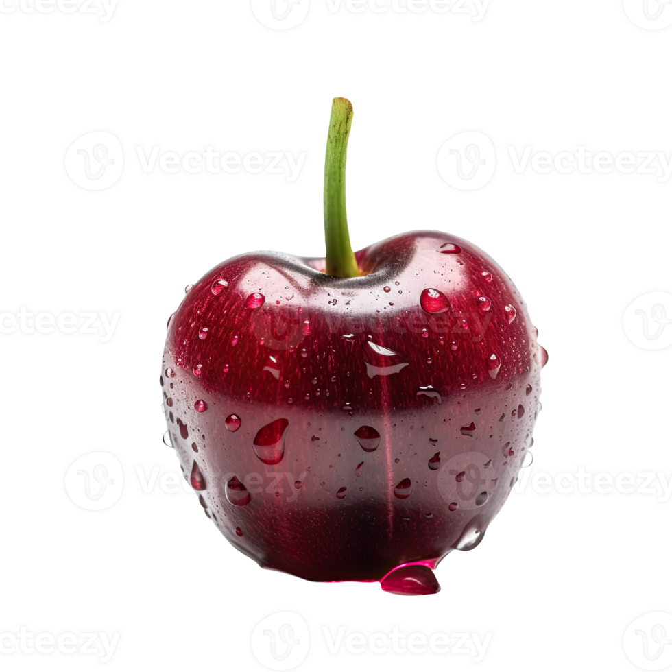 Juicy Red Apple with Droplets of Water, Perfect for A Healthy Snack . png